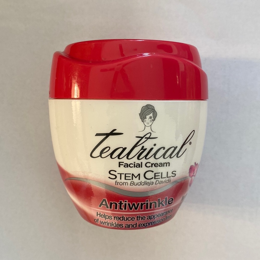 SEALED Teatrical Facial Cream Stem Cells from Buddleja Davidii 8oz Antiwrinkle